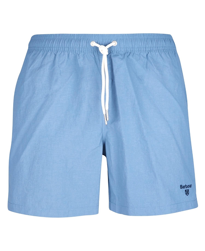 Barbour Essential Logo Swim Men's Pants Blue | JRGP-90678