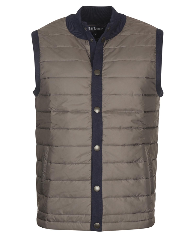 Barbour Essential Men's Vest Navy | HRGK-92703