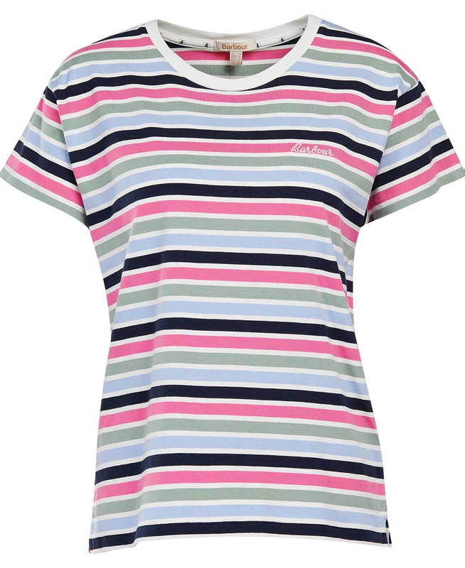 Barbour Evergreen Top Women's T Shirts Multicolor | JHDW-93247