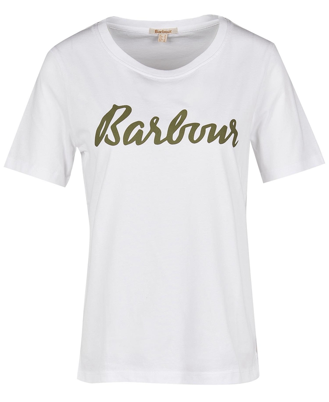 Barbour Explorer Marley Women's T Shirts White | MIEG-25381