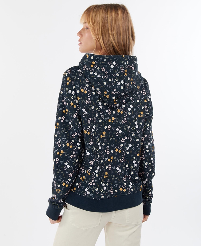 Barbour Ferryside Women's Sweatshirts Navy | PGFT-18450