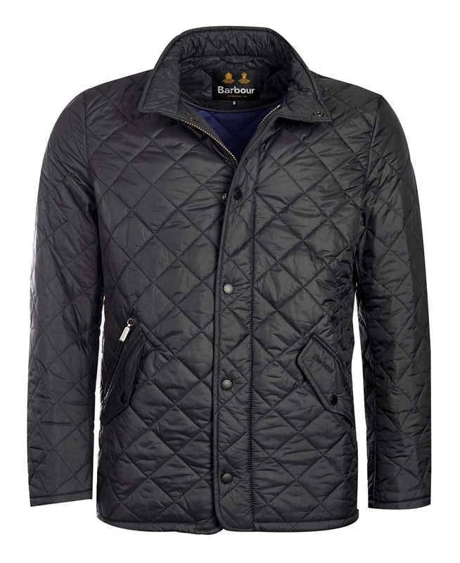 Barbour Flyweight Chelsea Men's Quilted Jackets Black | MQGP-13957