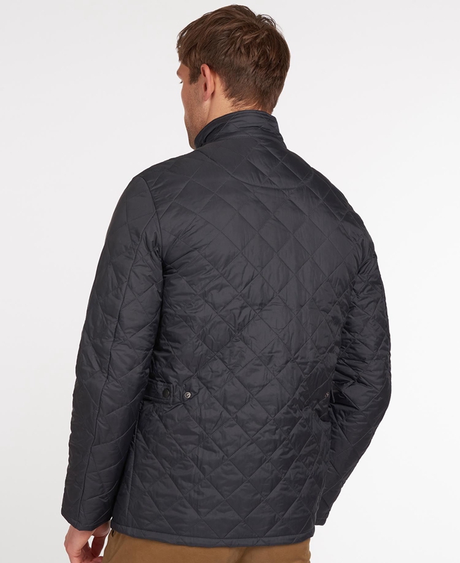 Barbour Flyweight Chelsea Men's Quilted Jackets Navy | ZQLS-12695