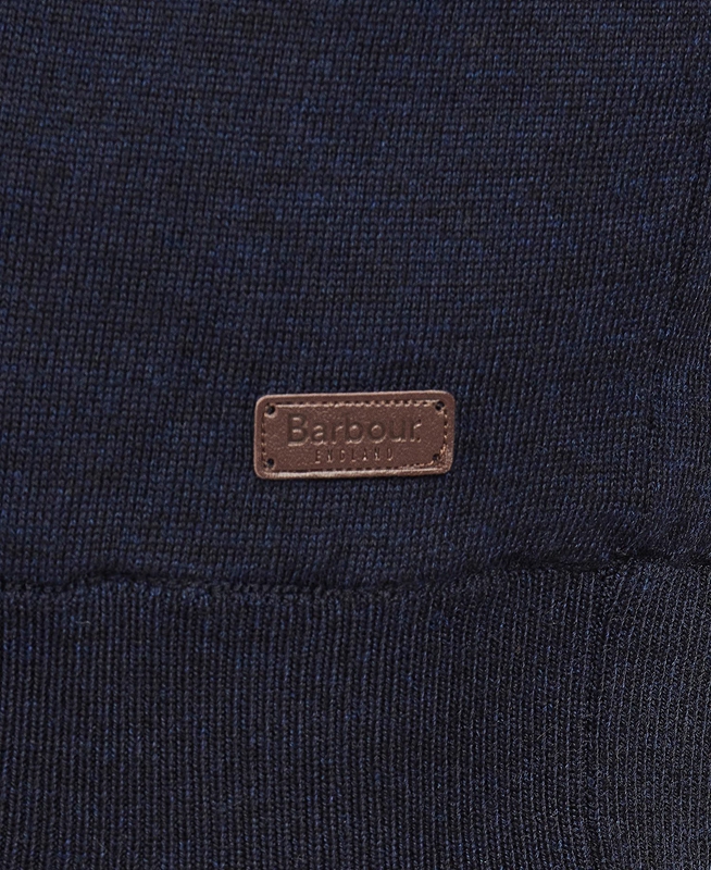 Barbour Gamlan Half Zip Men's Sweaters Blue | DFRC-06248