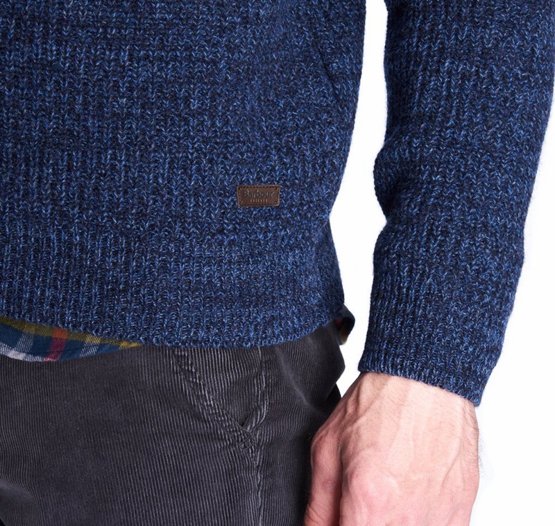 Barbour Horseford Crew Men's Sweaters Blue | XIKO-47120