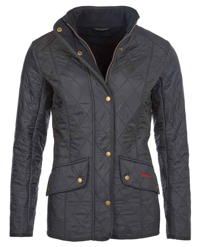 Barbour Jacke Cavalry Polarquilt Women's Quilted Jackets Black | HSRF-95281