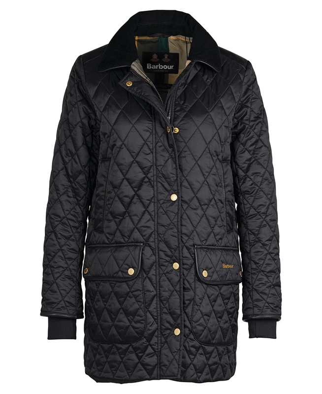 Barbour Kilmarie Women's Quilted Jackets Black | FBSM-16320