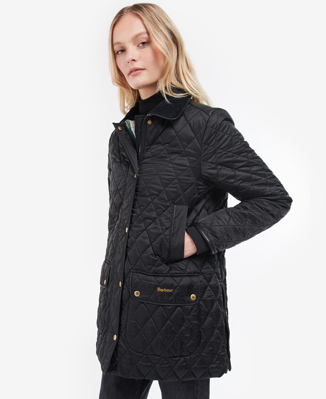 Barbour Kilmarie Women's Quilted Jackets Black | FBSM-16320