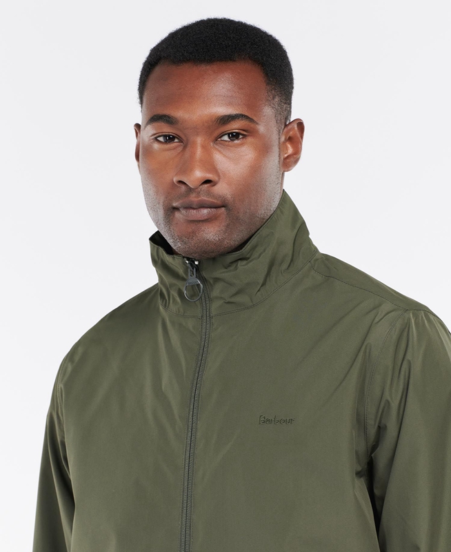 Barbour Korbel Men's Waterproof Jackets Olive | JCSM-35846