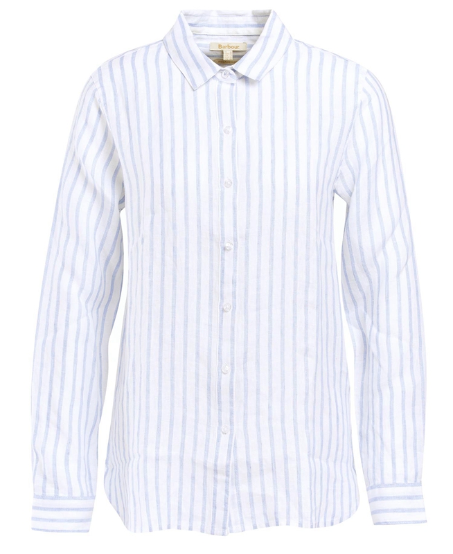 Barbour Marine Women's Shirts White | ONJP-67048