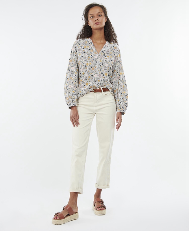 Barbour Melita Top Women's Shirts Multicolor | EYBN-63720