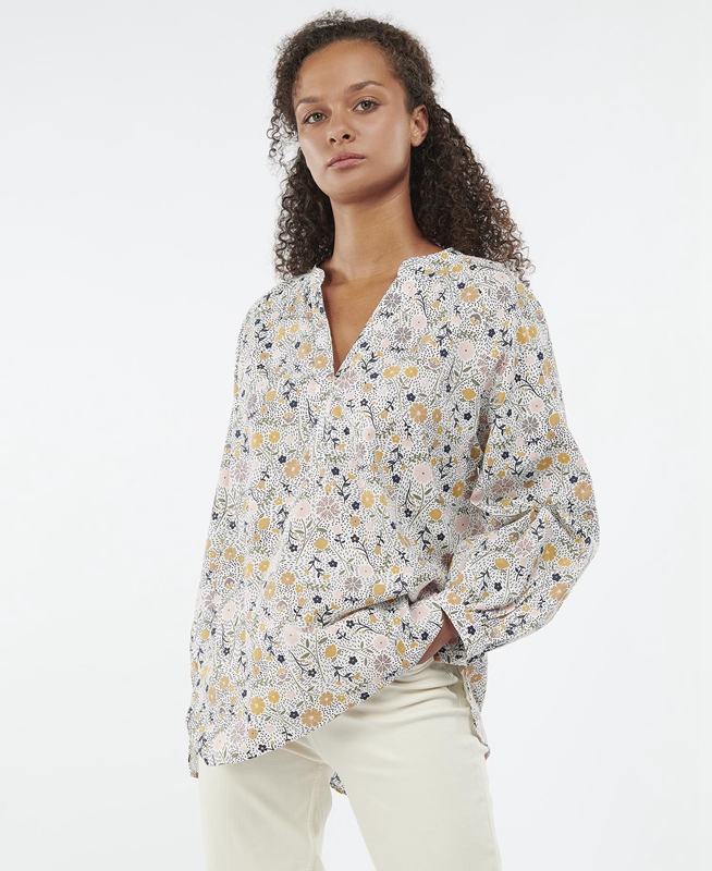 Barbour Melita Top Women's Shirts Multicolor | EYBN-63720