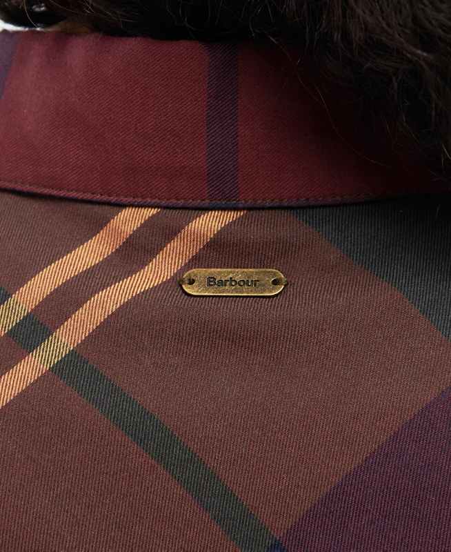 Barbour Moorland Women's Shirts Burgundy | OYQK-39470