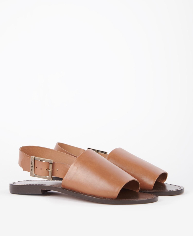 Barbour Moreda Women's Sandals Brown | IDPB-60354