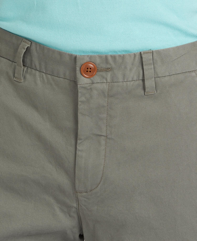 Barbour Neuston Essential Chinos Men's Pants Olive | ICGP-19405