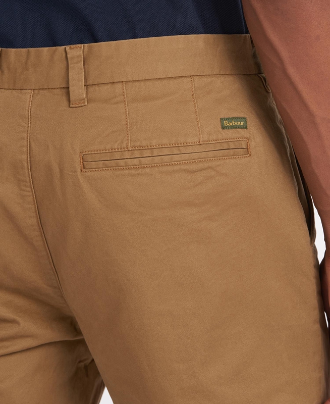 Barbour Neuston Essential Chinos Men's Pants Beige | OHEW-52684