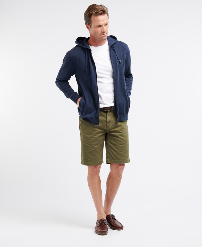 Barbour Neuston Twill Men's Pants Green | EJPI-15480