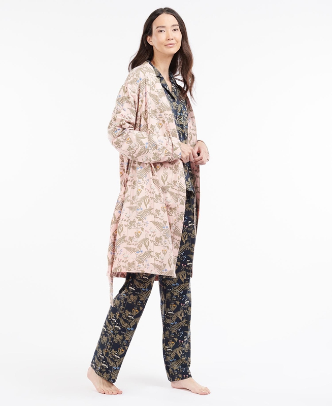 Barbour Nina Robe Women's Nightwear Multicolor | KPEH-65907