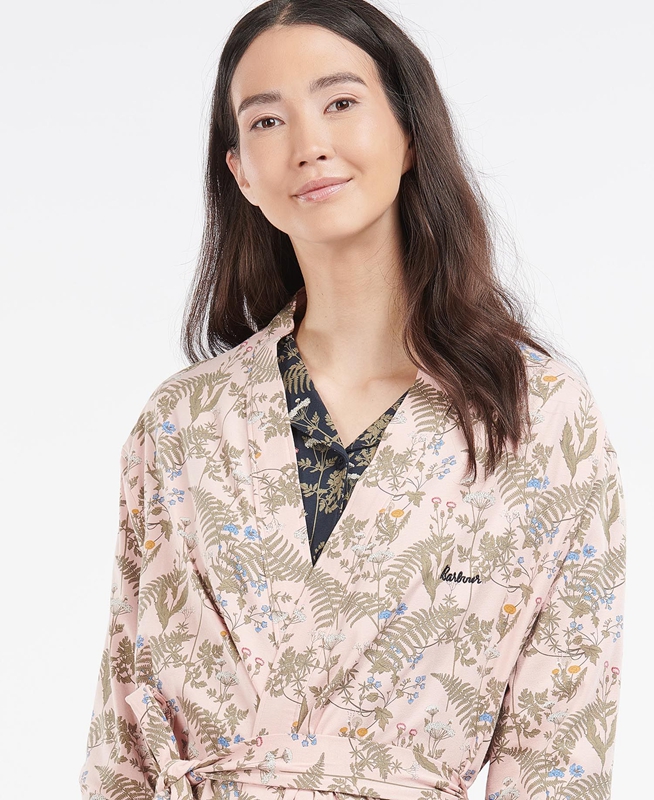 Barbour Nina Robe Women's Nightwear Multicolor | KPEH-65907