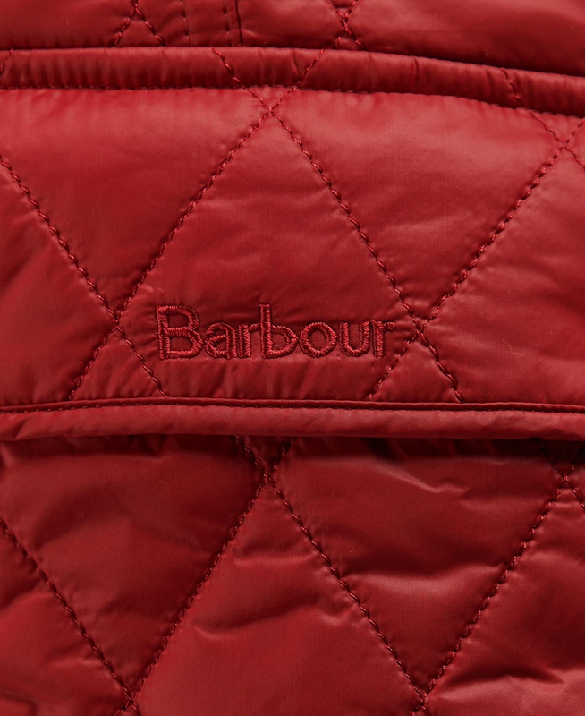 Barbour Otterburn Women's Vest Red | WULP-38942