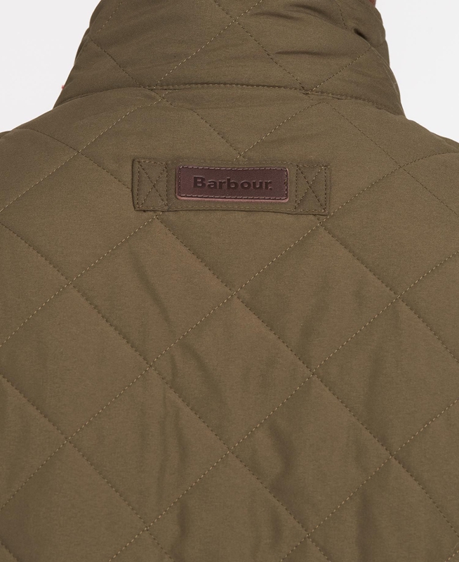 Barbour Shoveler Men's Quilted Jackets Olive | SIKU-12459