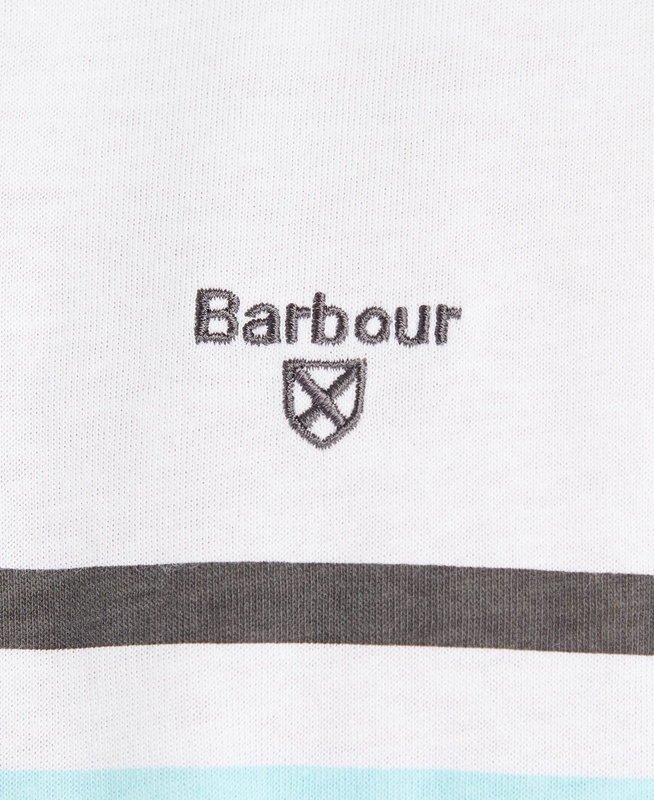 Barbour Silsden Men's Polo shirts White | LDZQ-34817