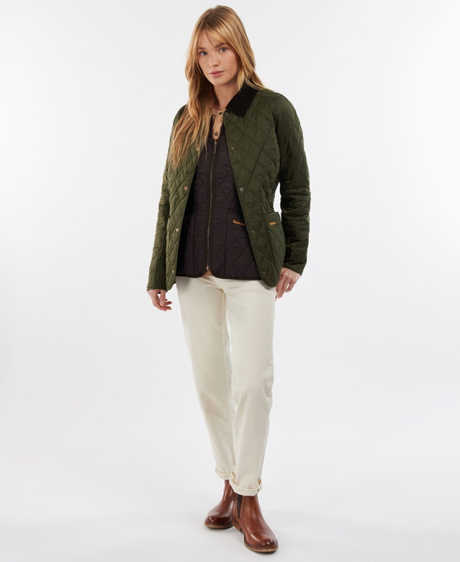 Barbour Steppjacke Annandale Women's Quilted Jackets Olive | ZPQI-63782