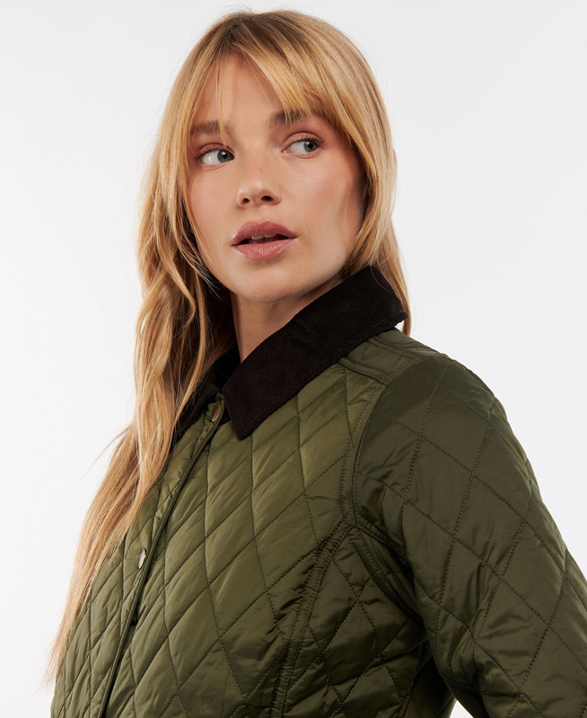 Barbour Steppjacke Annandale Women's Quilted Jackets Olive | ZPQI-63782