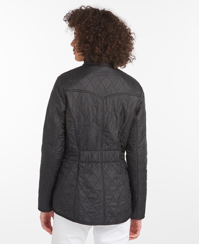 Barbour Steppjacke Cavalry Polarquilt Women's Quilted Jackets Black | ZEOU-13857