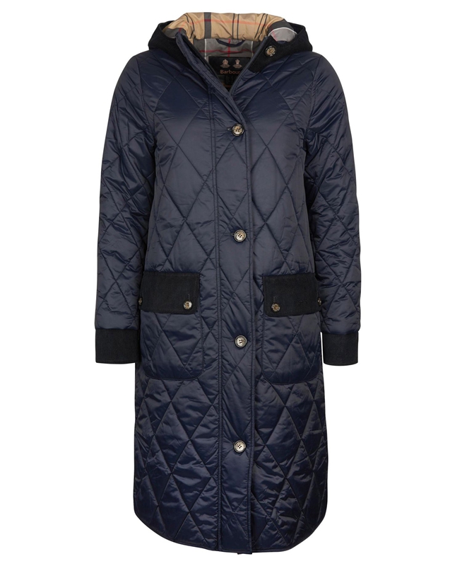 Barbour Steppjacke Mickley Women's Quilted Jackets Navy | WLQY-25468