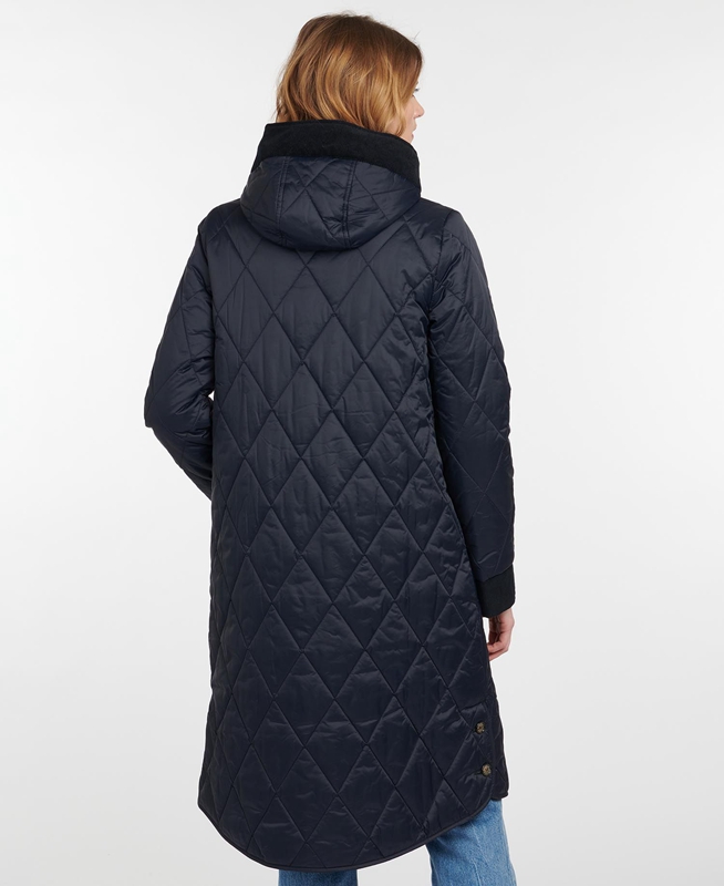 Barbour Steppjacke Mickley Women's Quilted Jackets Navy | WLQY-25468