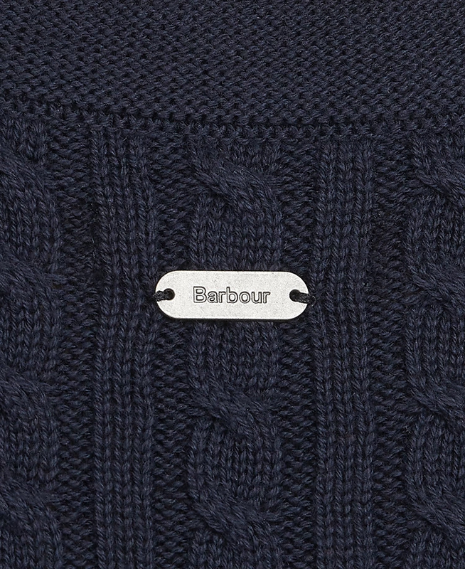 Barbour Stitch Guernsey Women's Dress Navy | OTPU-61359