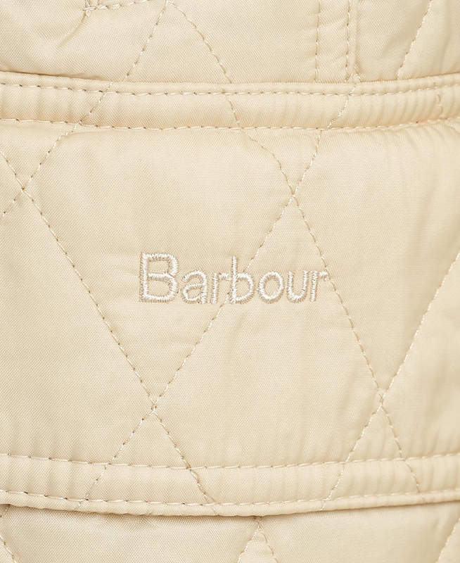 Barbour Summer Beadnell Women's Quilted Jackets Cream | LKEI-39416