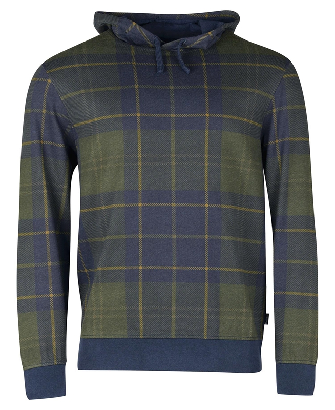 Barbour Syston Popover Men's Sweatshirts Blue | EIAD-37918