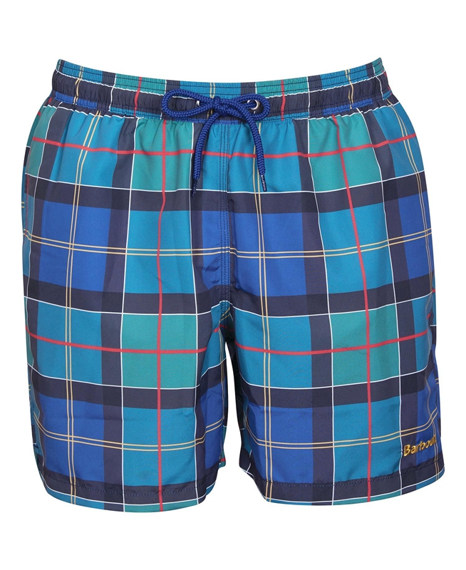 Barbour Tartan Swim Men's Pants Multicolor | LBCP-23950