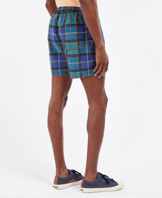 Barbour Tartan Swim Men's Pants Multicolor | LBCP-23950