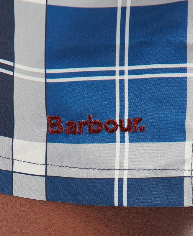 Barbour Tartan Swim Men's Pants Navy | LPRS-23905