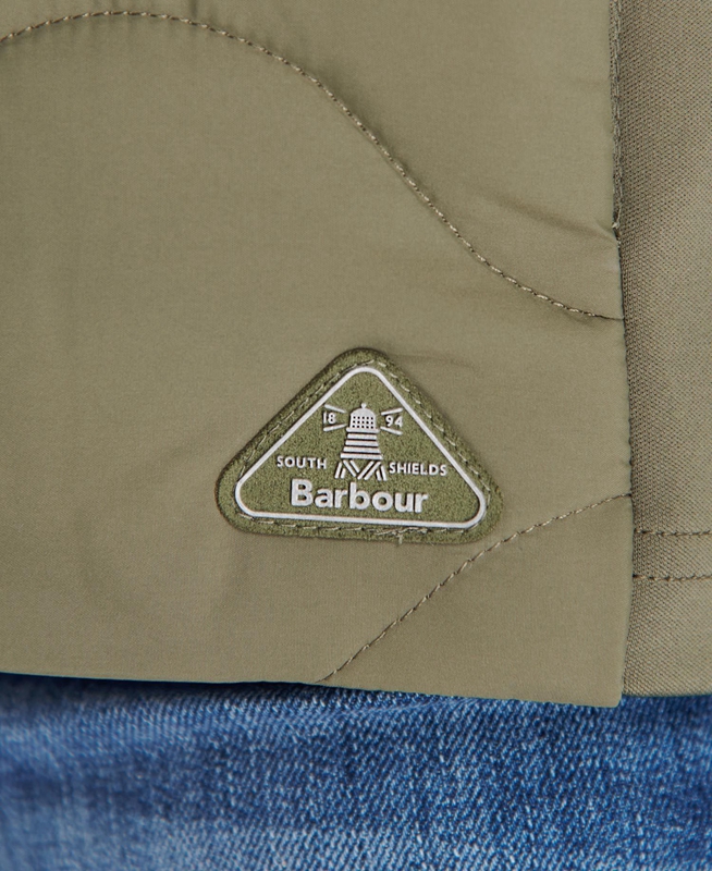 Barbour Thrift Quilted Women's Sweatshirts Olive | QOWP-58061