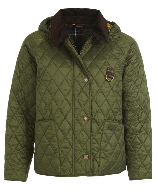 Barbour Tobymory Women's Quilted Jackets Green | BOYE-84537