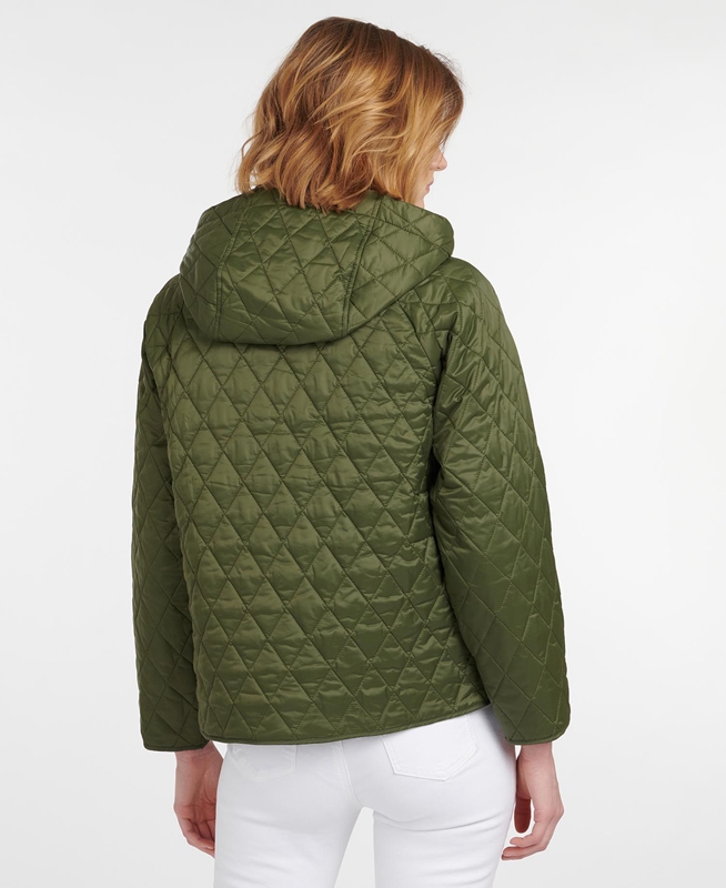 Barbour Tobymory Women's Quilted Jackets Green | BOYE-84537