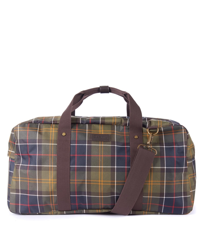 Barbour Torridon Tartan Holdall Men\'s Bags Multicolor | QOUL-89634