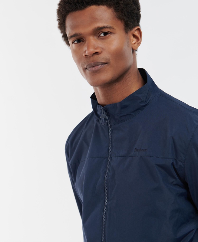 Barbour Unbridge Men's Waterproof Jackets Navy | EHXU-43069