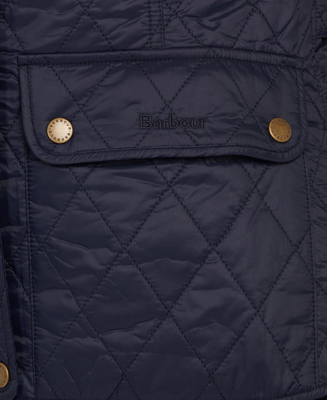 Barbour Weste Otterburn Women's Vest Navy | BAUV-64891