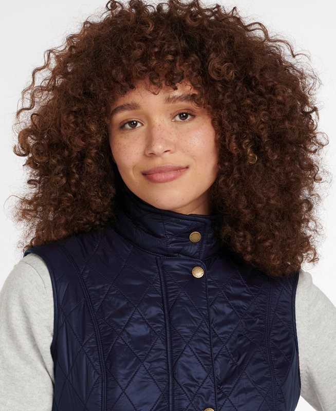 Barbour Weste Wray Women's Vest Blue | KCVZ-47635