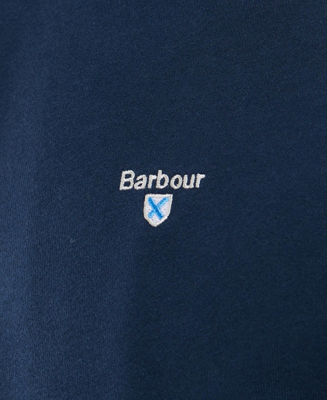 Barbour Whitewell Button Thru Men's Sweatshirts Blue | DSQL-25143