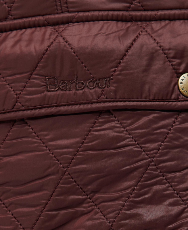 Barbour Wray Women's Vest Burgundy | YKQH-47063