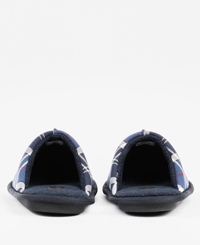 Barbour Young Men's Slippers Blue | PRDL-08451