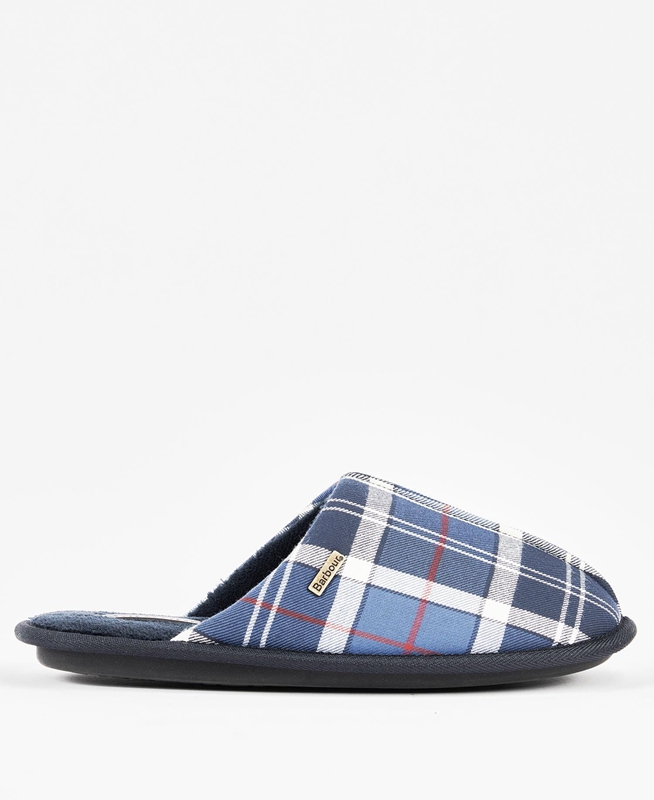 Barbour Young Men\'s Slippers Blue | PRDL-08451