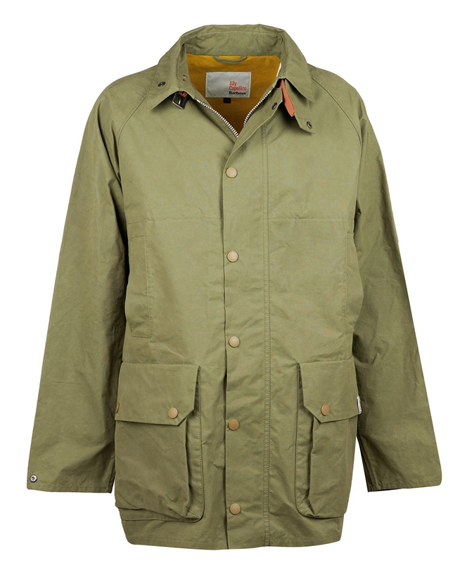 Barbour x Ally Capellino Back Men's Casual Jackets Olive | QOAI-39578