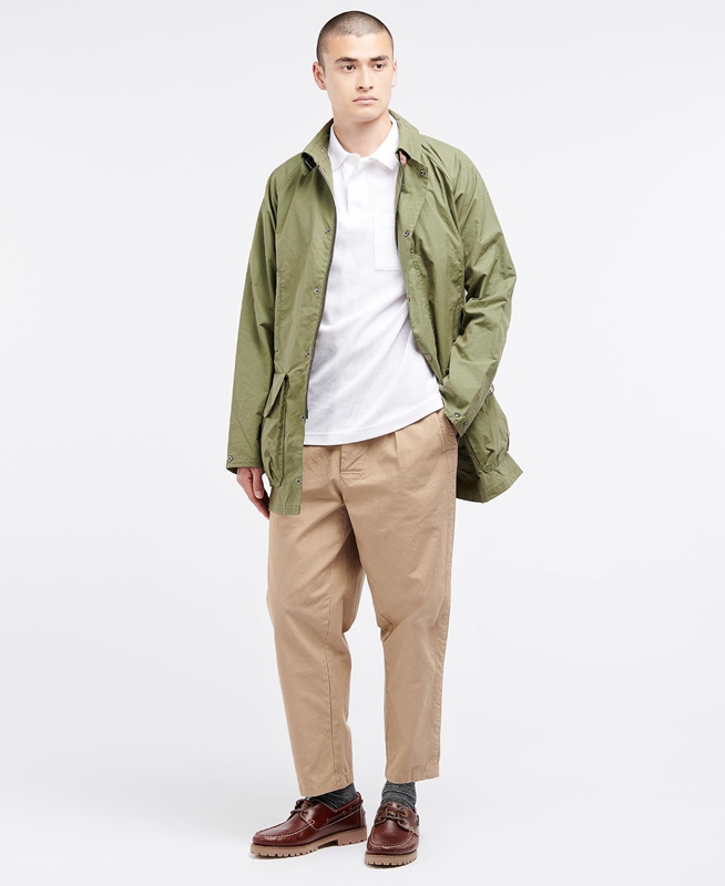 Barbour x Ally Capellino Back Men's Casual Jackets Olive | QOAI-39578